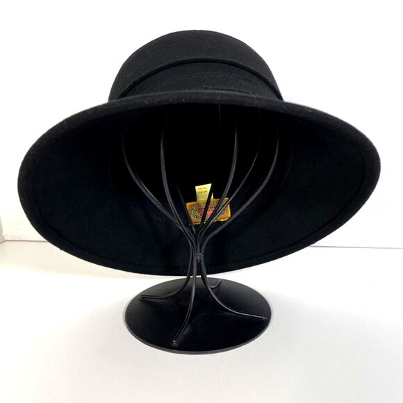 Scala Wool Hat Womens O/S Academia Mid-Century Mod Old Money Quiet Luxury Retro - Picture 5 of 13